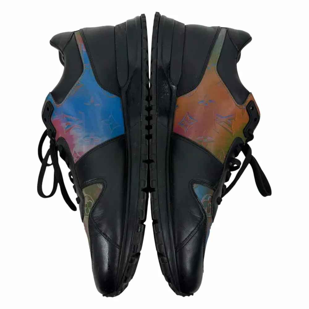 Louis Vuitton Run Away Sneaker Holographic Monogram Black Size 9/ US 10 - Picture 5 of 16